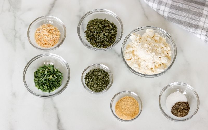How to Make Buttermilk Ranch Seasoning Mix @ AHomeToMake.com