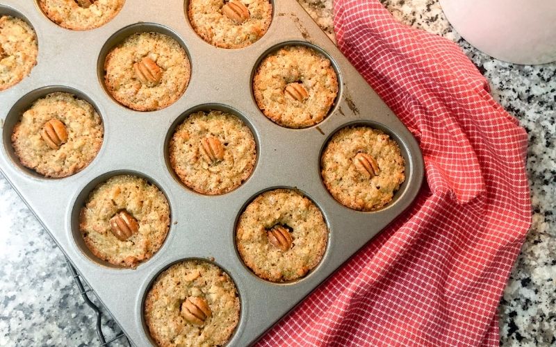 Pecan Pie Muffins | Easy Pecan Pie Muffin Recipe