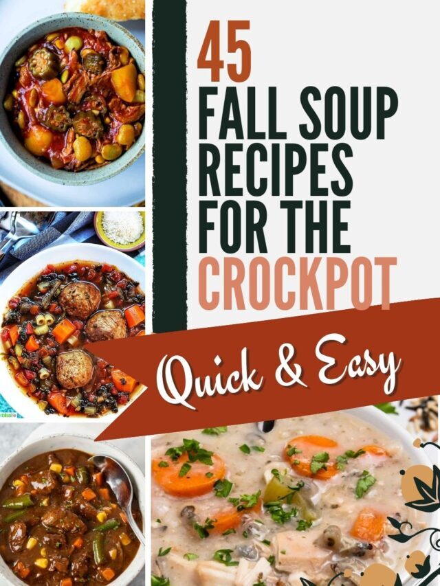 Fall Soup Recipes for the Crockpot
