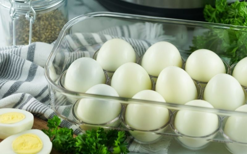How to Boil Eggs in Your Instant Pot @ AHomeToMake.com