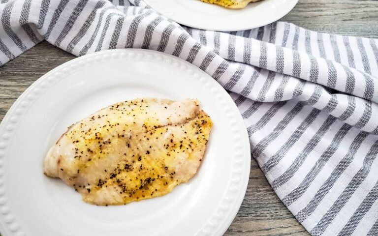 Baked Tilapia with Lemon Pepper is Such a Simple Recipe!