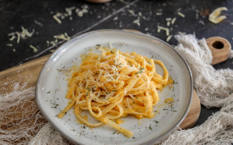 Butternut Squash Alfredo is Perfect for Fall and Winter!