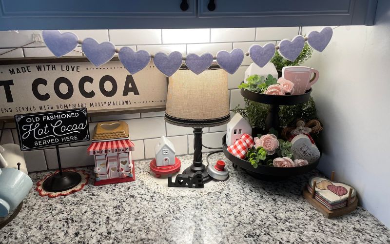 My Valentine’s Day Themed Butler’s Pantry