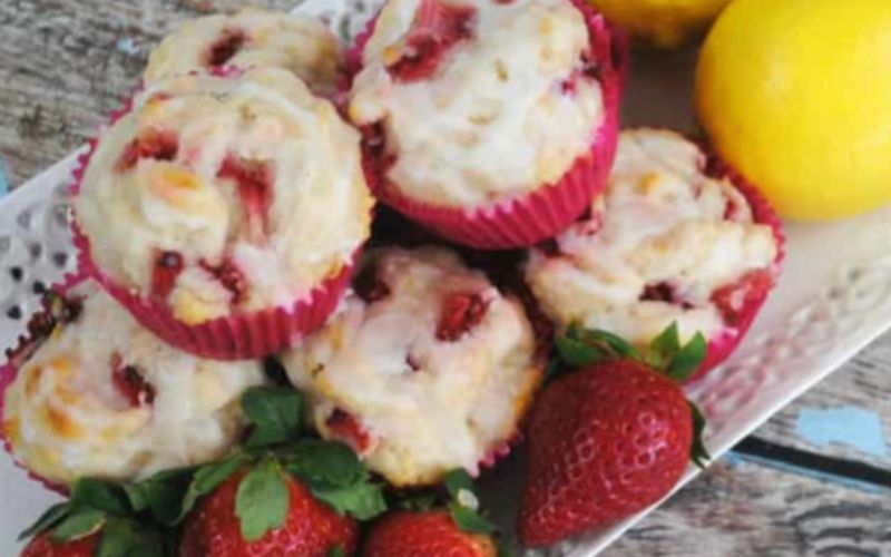 Simple and Delicious Lemon Berry Muffins