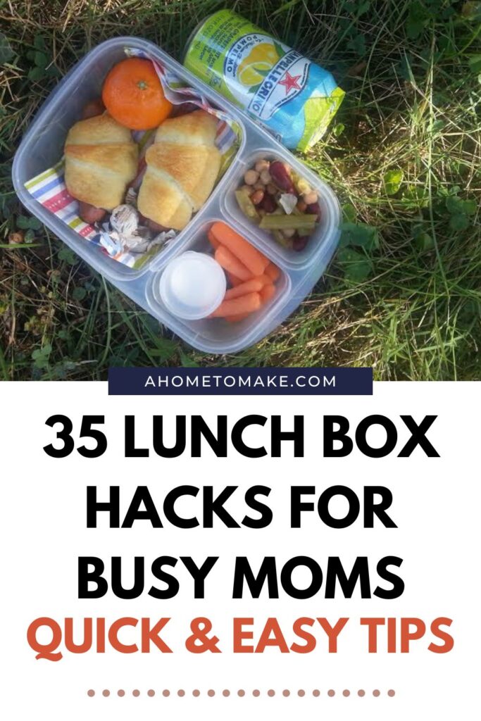 35 Lunch Box Hacks for Busy Moms @ AHomeToMake.com
